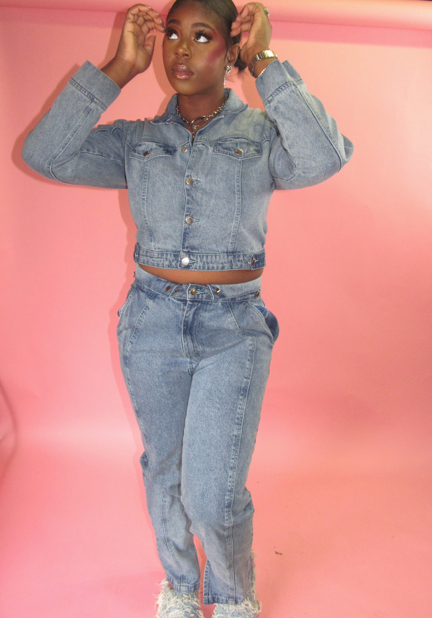 Darla Denim Jumpsuit