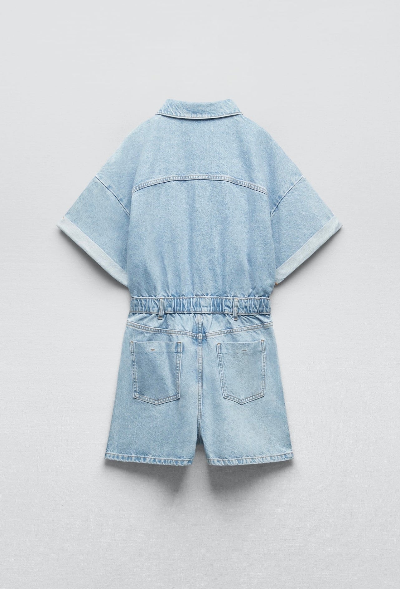 Jeana Denim Romper