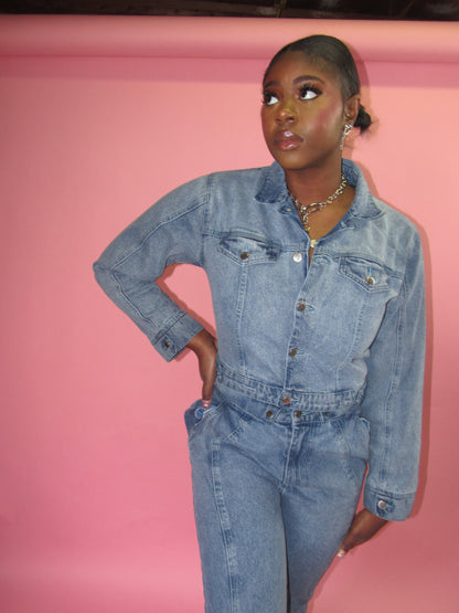 Darla Denim Jumpsuit